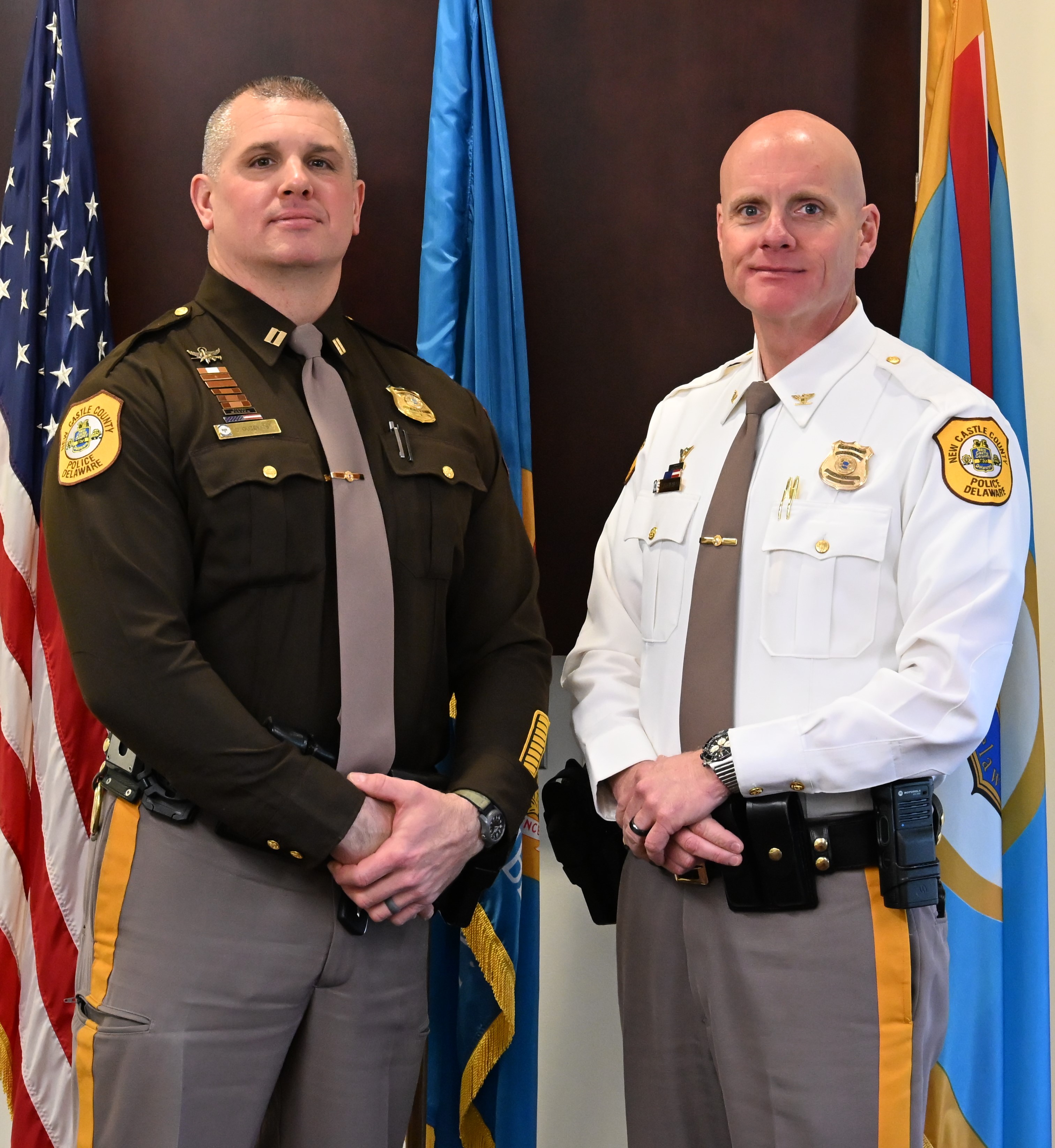 THREE LIEUTENANTS PROMOTED TO CAPTAIN – New Castle County Police News
